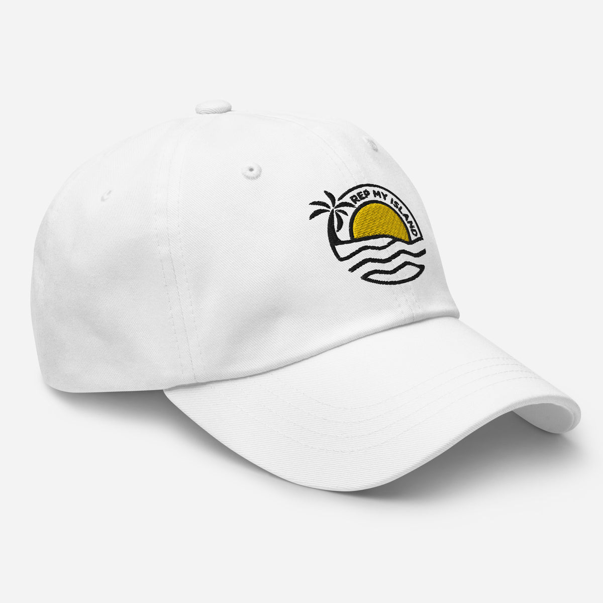 Rep My Island Dad Hat