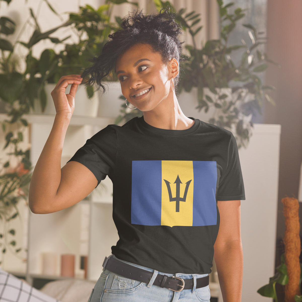 Barbados Flag Unisex T-Shirt