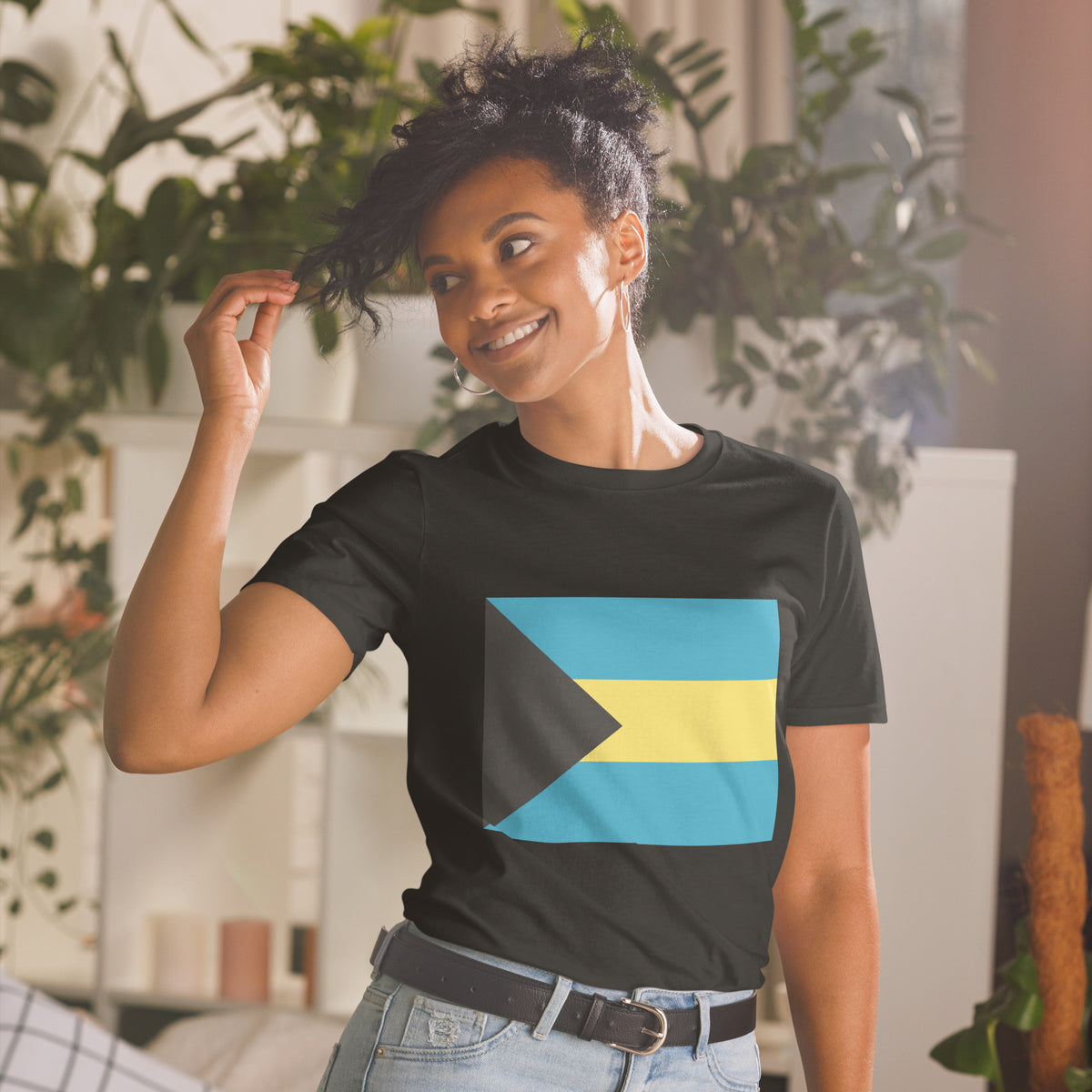 Bahamas Flag Unisex T-Shirt