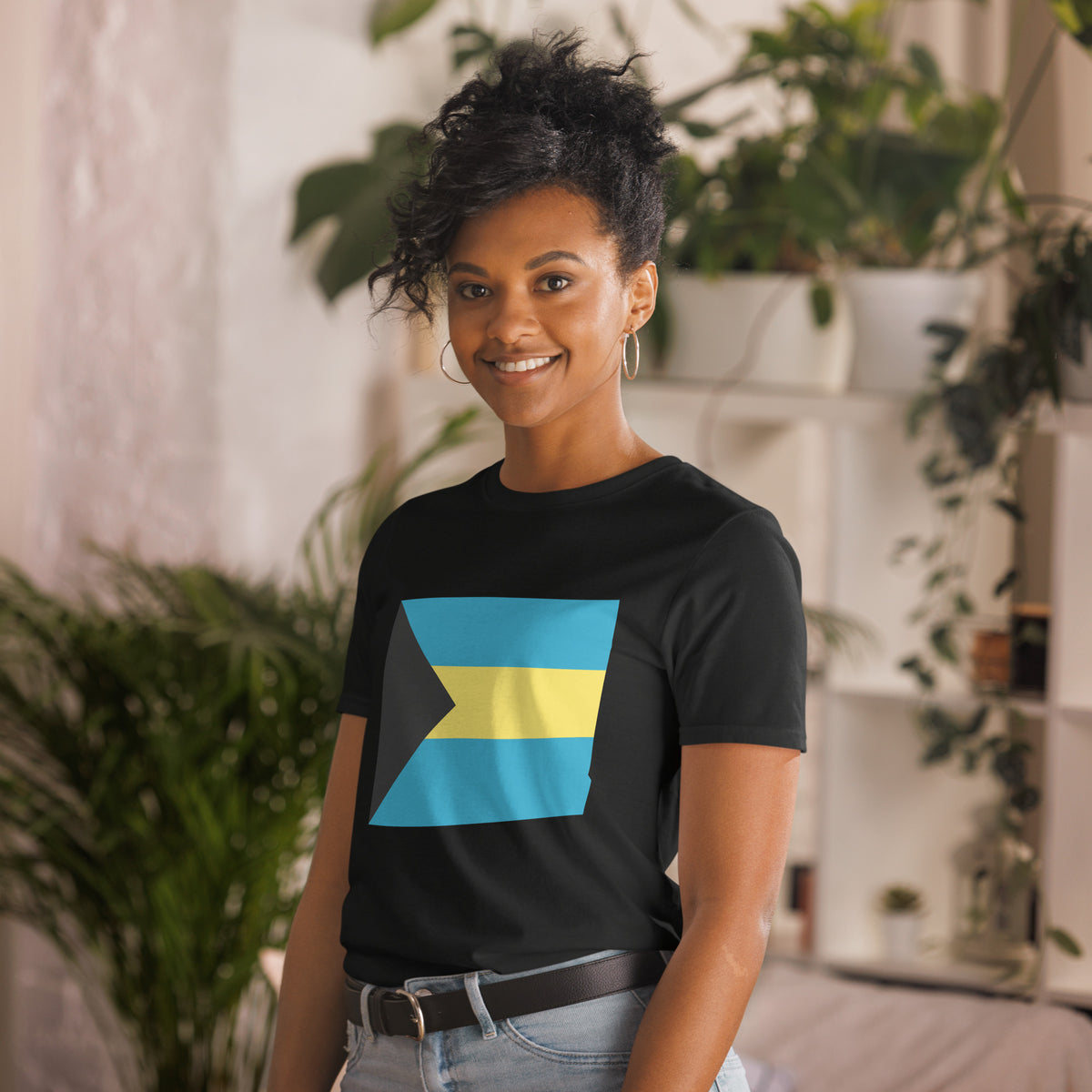 Bahamas Flag Unisex T-Shirt